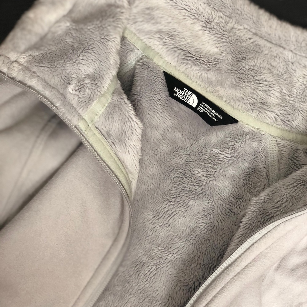 The North Face Gray Zip-Up Fleece Small S - Picture 7 of 7